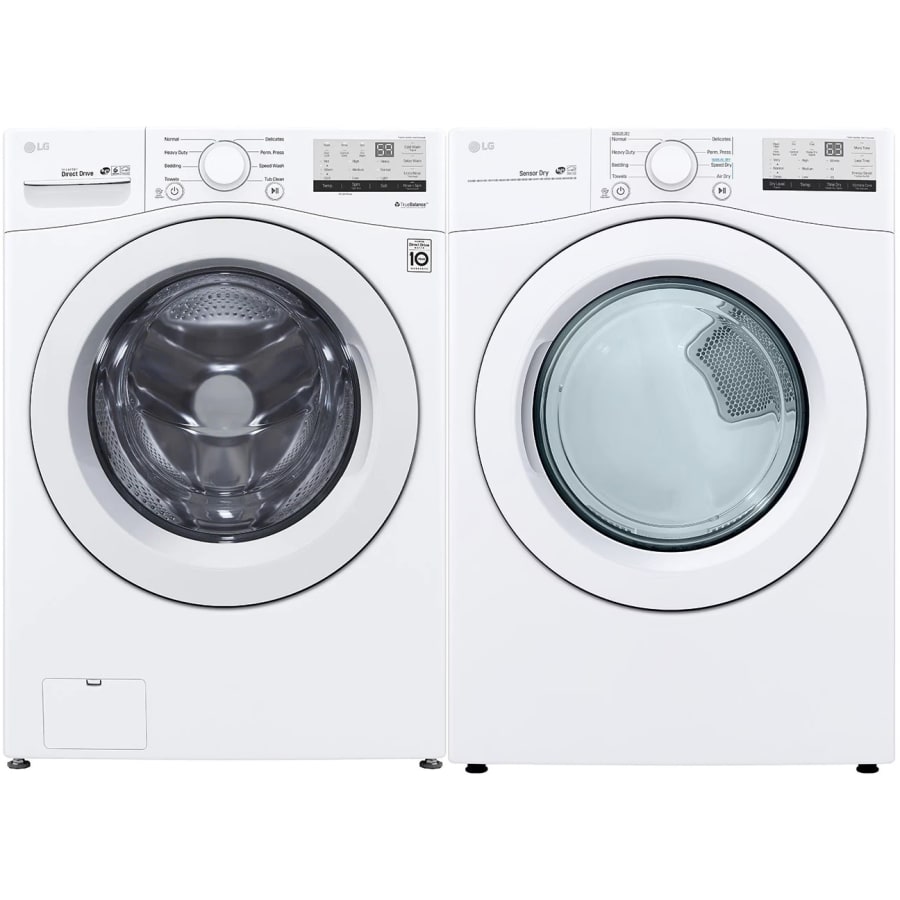 LG WM3400CW DLG3401W 27 Inch Wide 4.5 Cu. Ft. Front Load Build