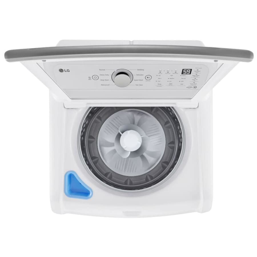 Lg 4.8 front load washer top