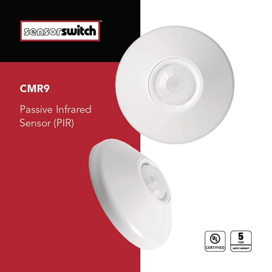 Lithonia Lighting CMR 9 Sensor Switch Line Voltage Passive Build