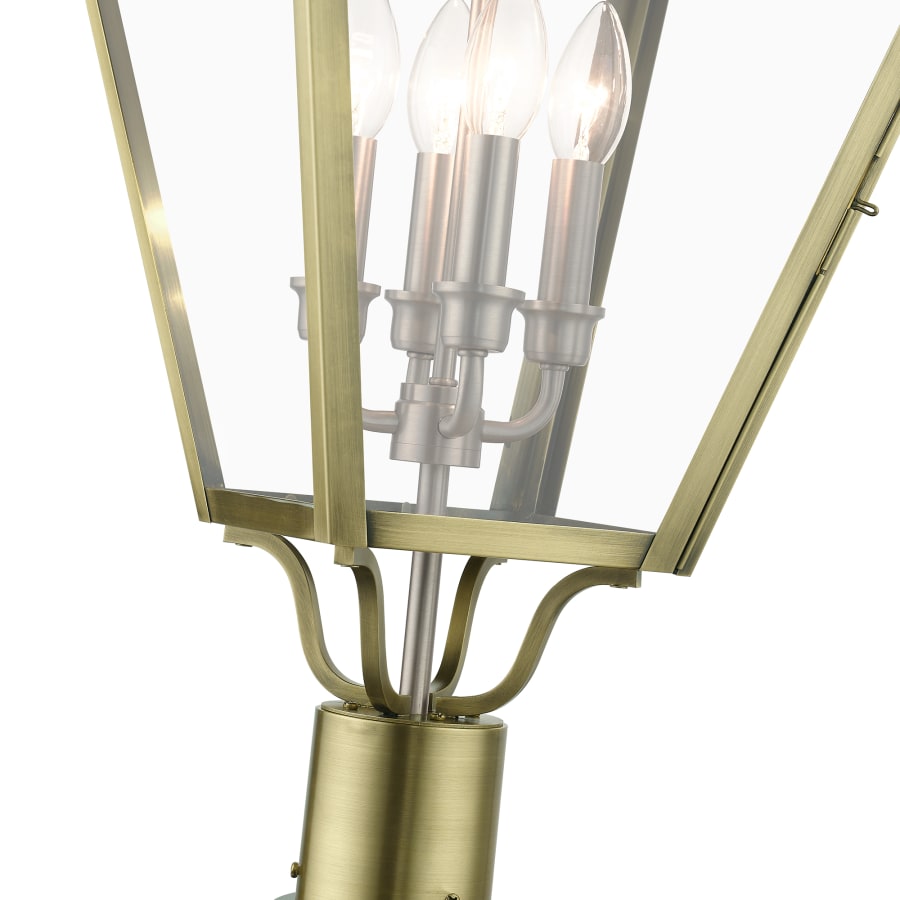 【返品?交換対象商品】 27376-01 Lighting Livex Adams 32 Light 4 オーブントースター