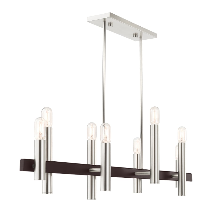 Livex Lighting Helsinki 8 Light 48" Wide Linear Chandelier - Thumbnail 2