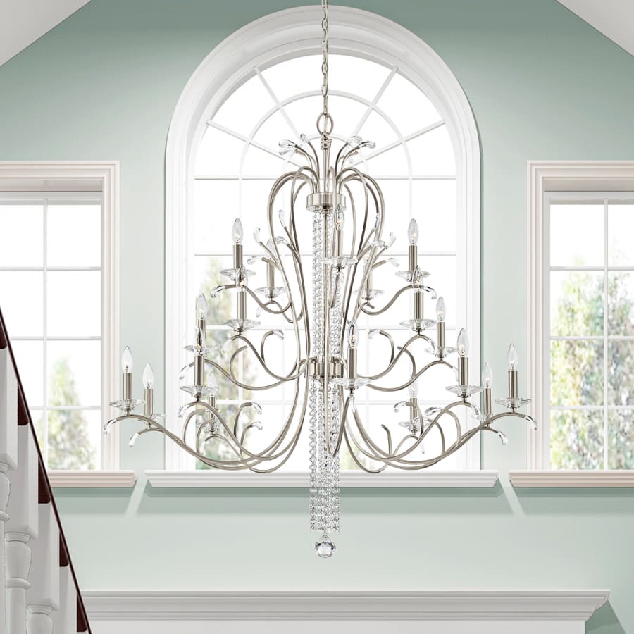 Livex Lighting 51010-91 Serafina 20 Light 3 Tier Crystal