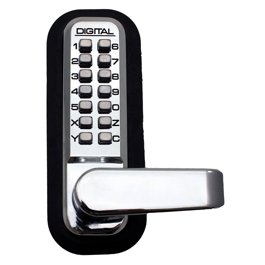 Lockey USA Double Combination Mechanical Keyless Passage Door Lever Lock, Marine Grade