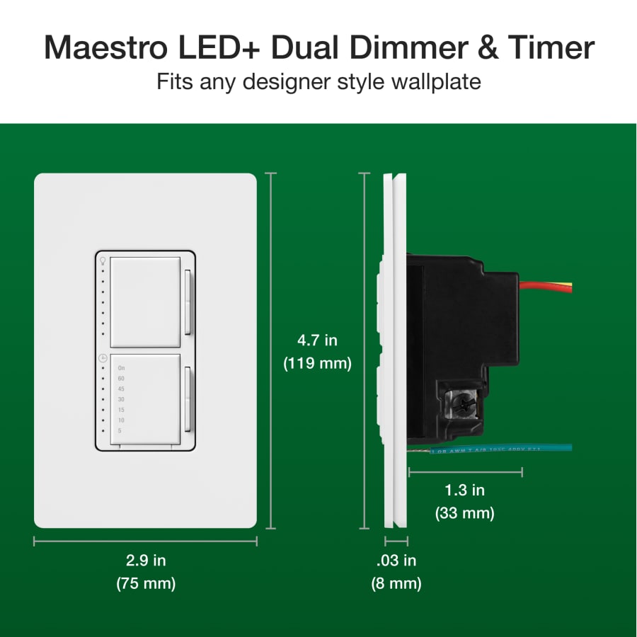 Lutron maestro led dimmer online