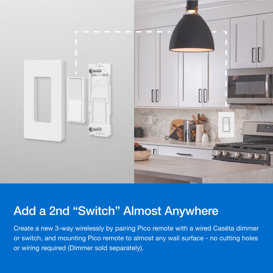 Lutron caseta remote wall mount on sale