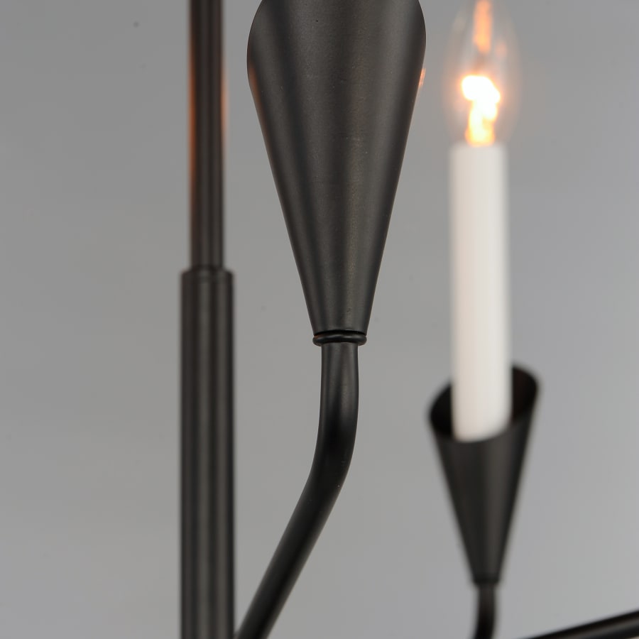 【送料無料/新品】 Maxim 22 Light 5 Calyx 24345BK ワイン