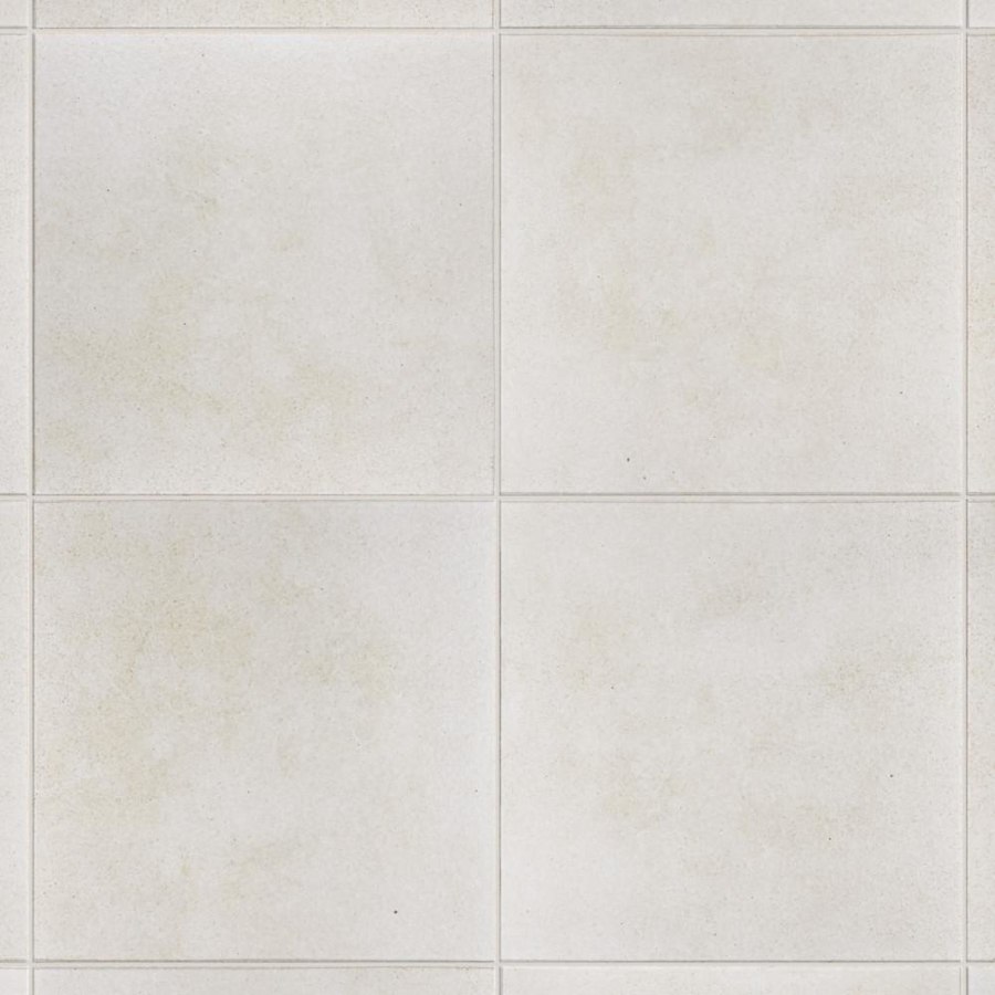 Merola Tile Klinker Retro Blanco - 13" x 13" Square Wall Tile - Textured Visual - Sold by Carton (6.96 SF/Carton) Blanco