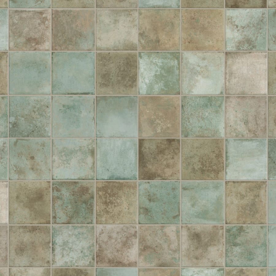 Merola Tile Kings Etna Sage 13 -1/8 in x 13 -1/8 in. Ceramic Floor and Wall Tile Merola Tile Kings Etna Sage 13 -1/8 in x 13 -1/8 in. Ceramic Floor and Wall Tile