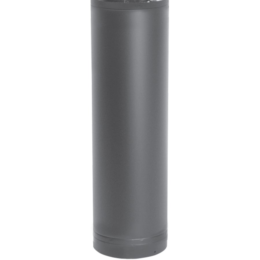 Metalbest 6" Inner Diameter - DCC Stove Pipe - Double Wall - 36" Pipe Length Black