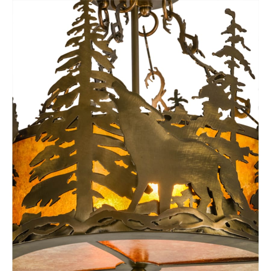 Meyda Tiffany 153985 Wildlife at Dusk 2 Light 19