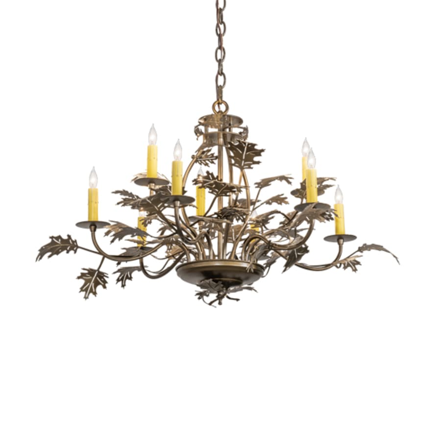 Meyda Tiffany 225725 Oak Leaf 9 Light 32