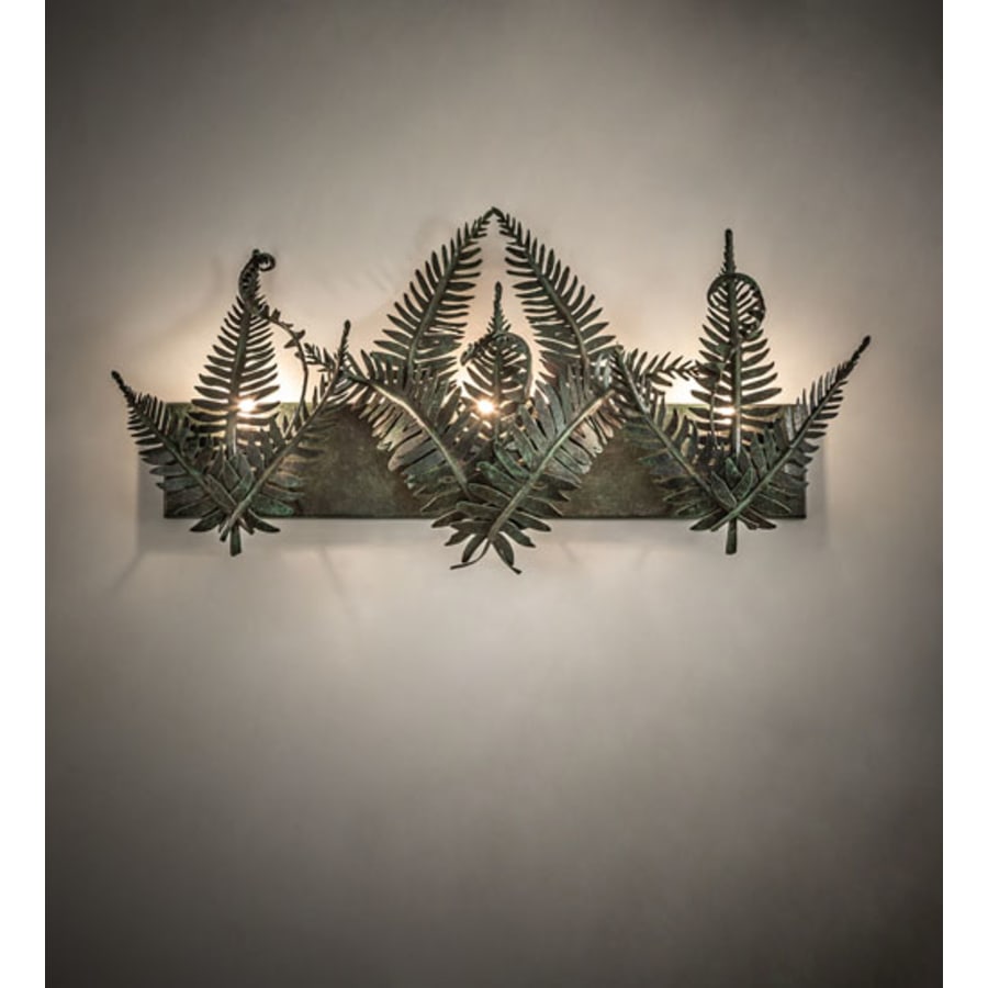Meyda Tiffany Fern 28" Wide Vanity Light
