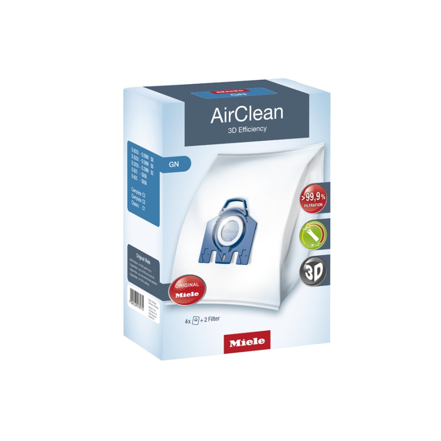 Miele AirClean 3D Efficiency GN Filter Bags N/A