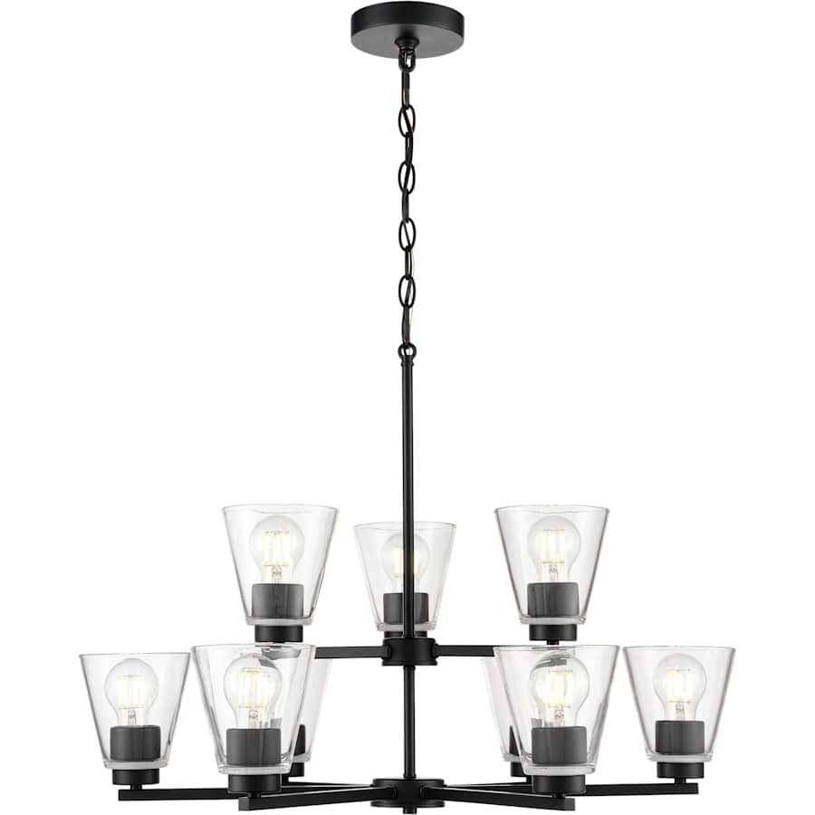 Strayhan Nine Light Chandelier - Thumbnail 4