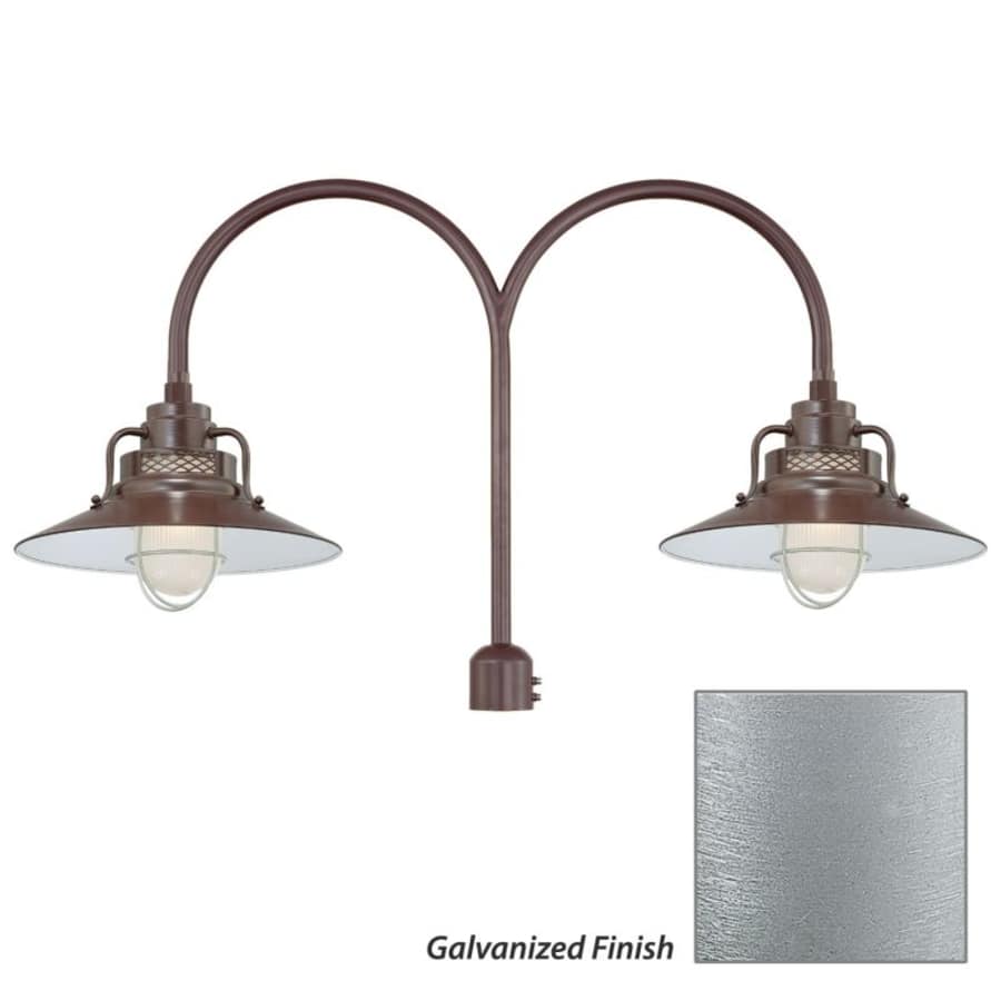 millennium-lighting-rrrs14-rpad-fixture-with-galvanized-finish-swatch-271