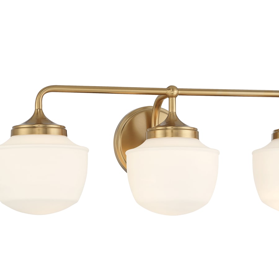 Minka Lavery Cornwell 3 Light Bath Vanity Aged Brass 2573 575