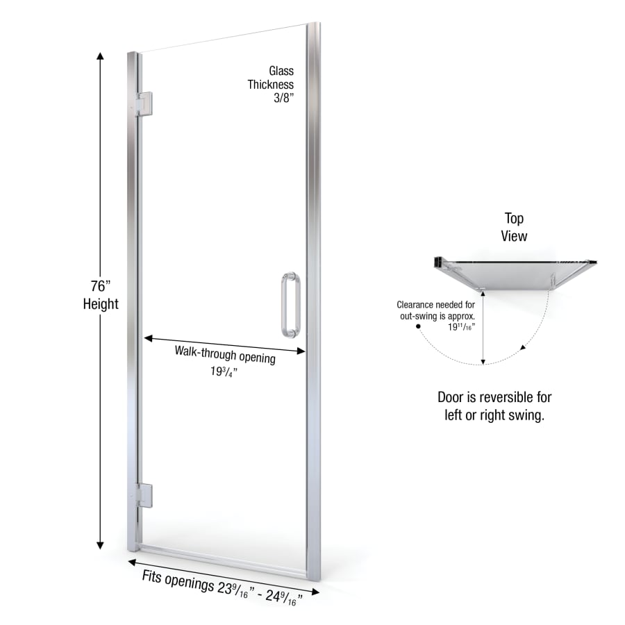 Miseno-MSDSWY2476CL-Dimensions