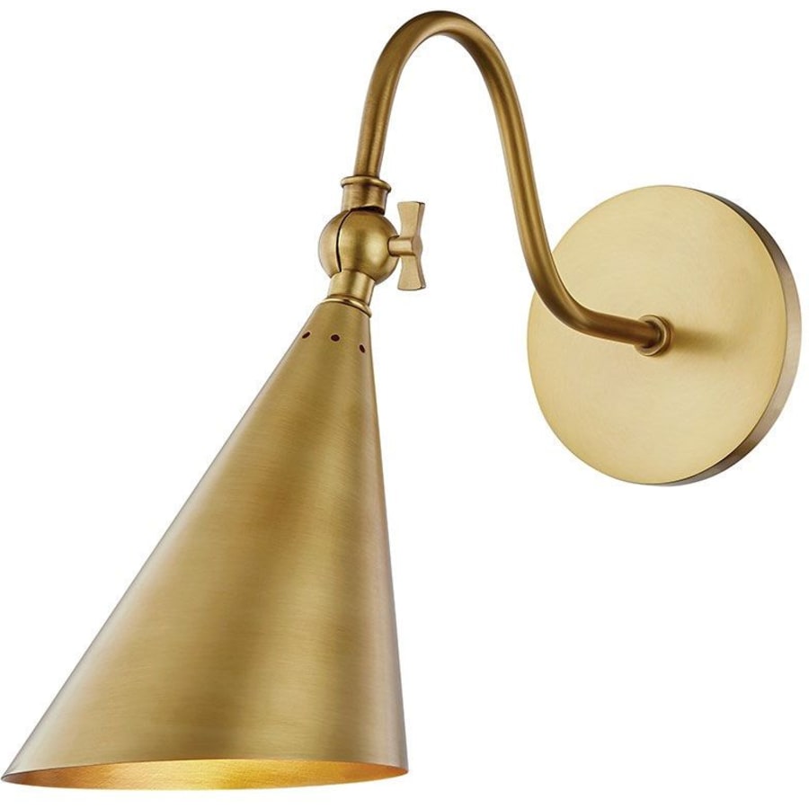 Mitzi Lupe Single Light 12" Tall Bathroom Sconce - Thumbnail 5