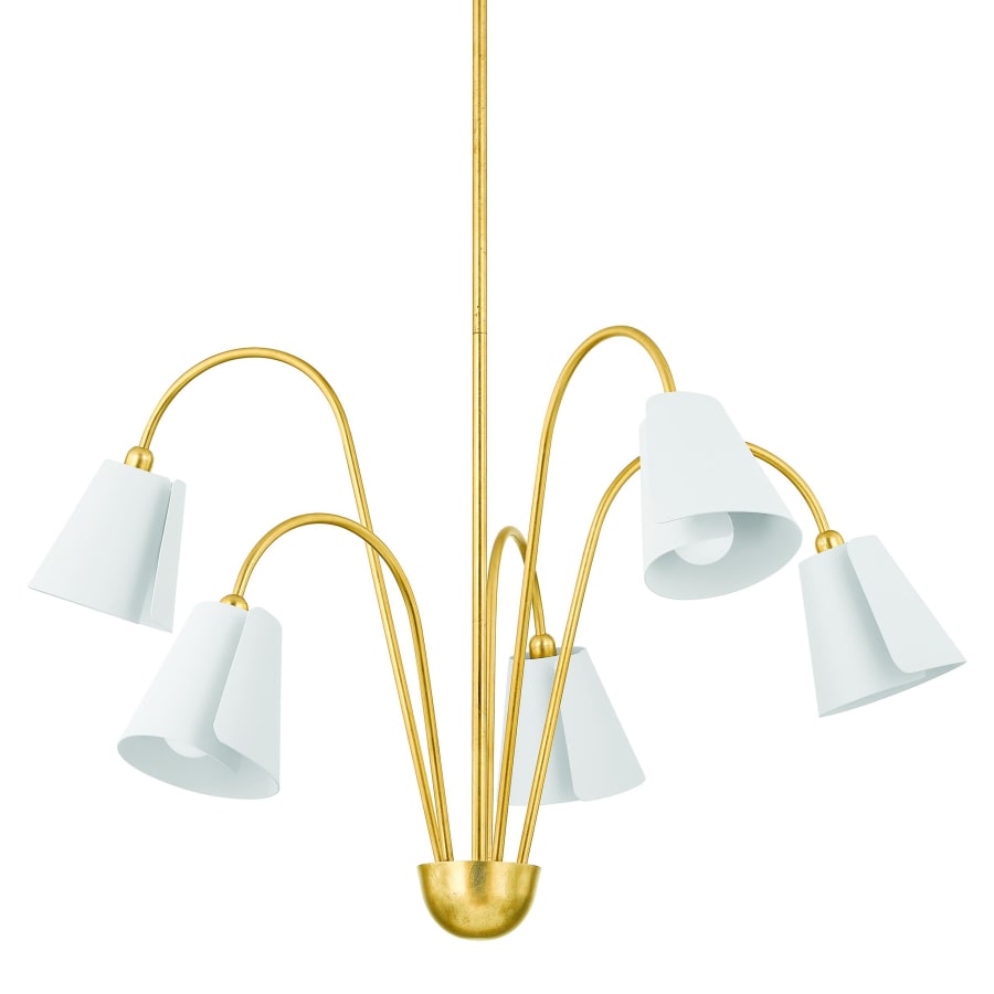 Mitzi Lila Five Light Chandelier - Thumbnail 2