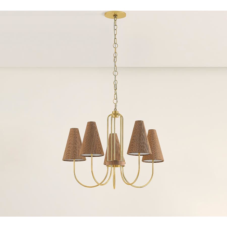 Mitzi Jessel Five Light Chandelier - Thumbnail 5