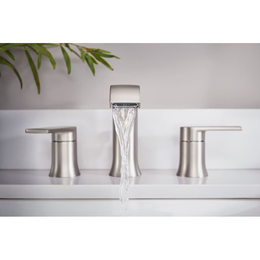 ponta☆ Moen 84763 Genta 1.2 GPM Widespread Bathroom Faucet with