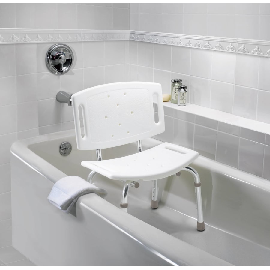 Moen DN7030 Adjustable Shower Seat with Seat Back from the Build