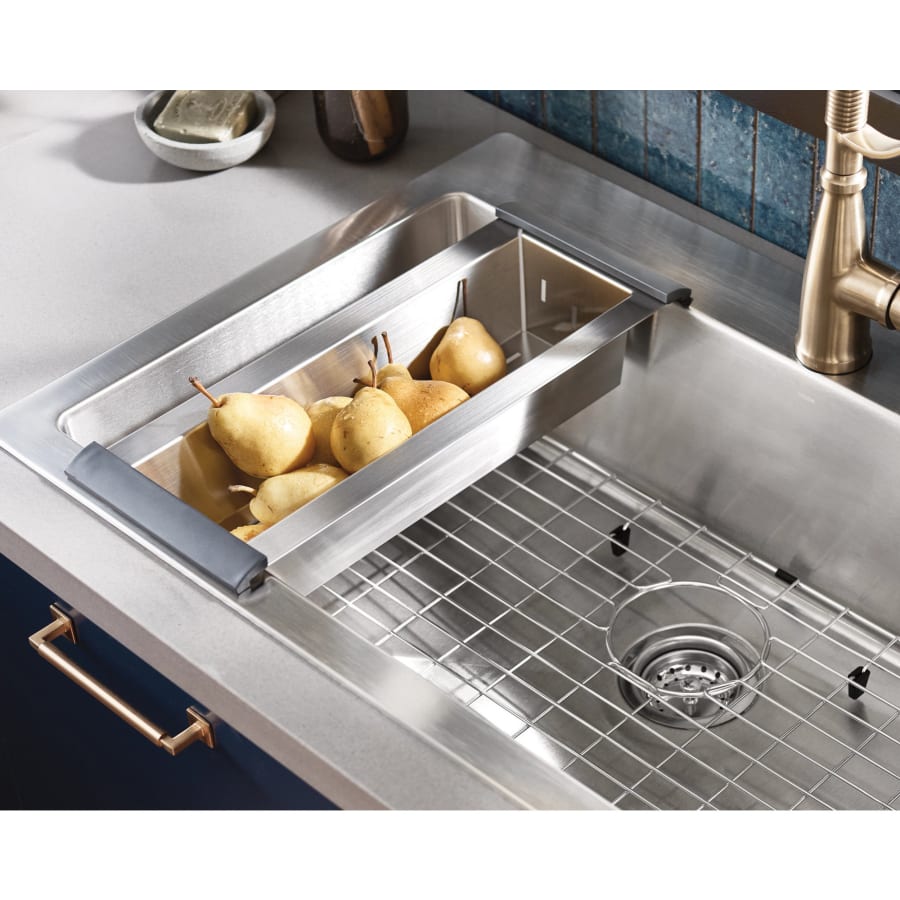 Moen sink rack online
