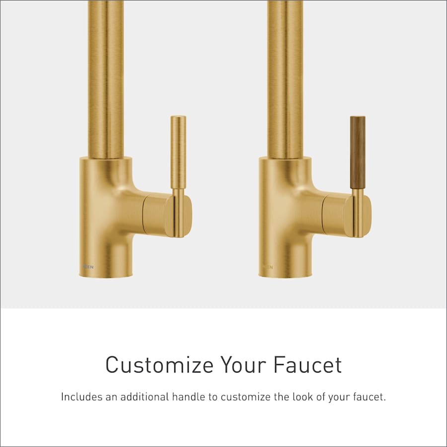 Moen S74001BG Tenon 1.5 GPM Single Hole Pull Down Kitchen