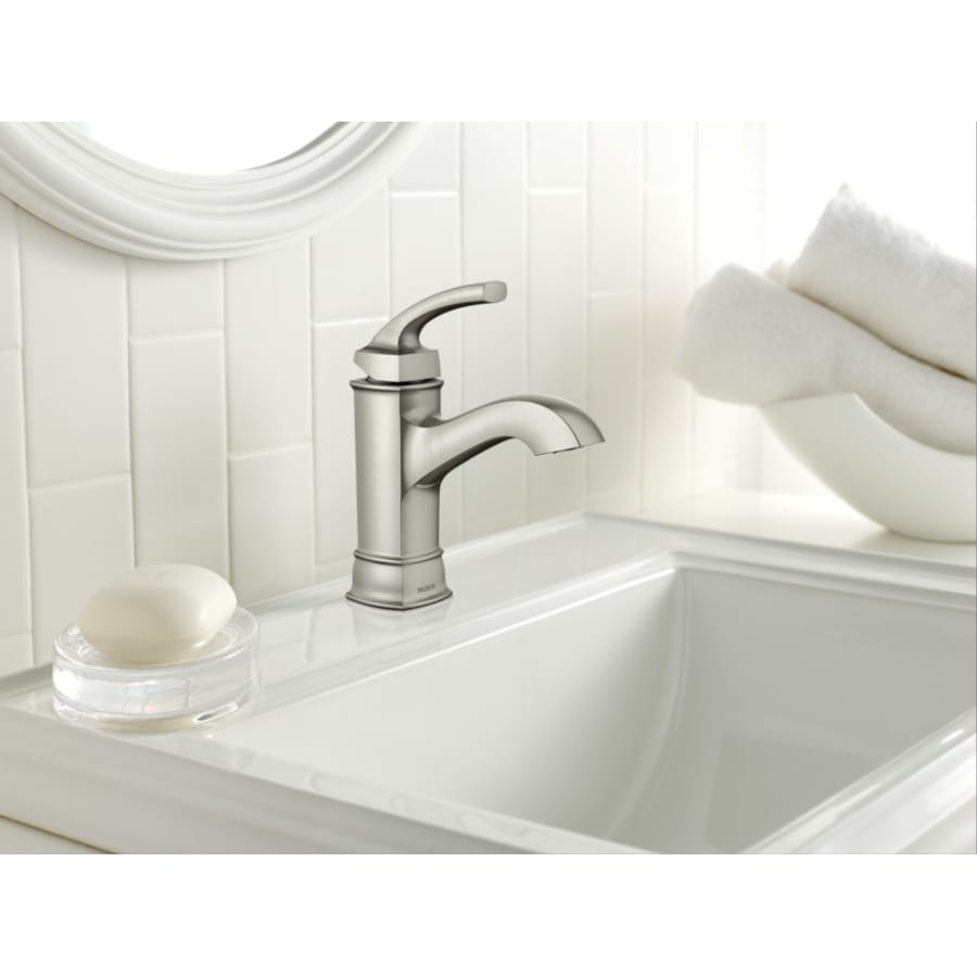 Moen WS84414MBRB Hensley 1.2 GPM Single Hole Bathroom | Build.com