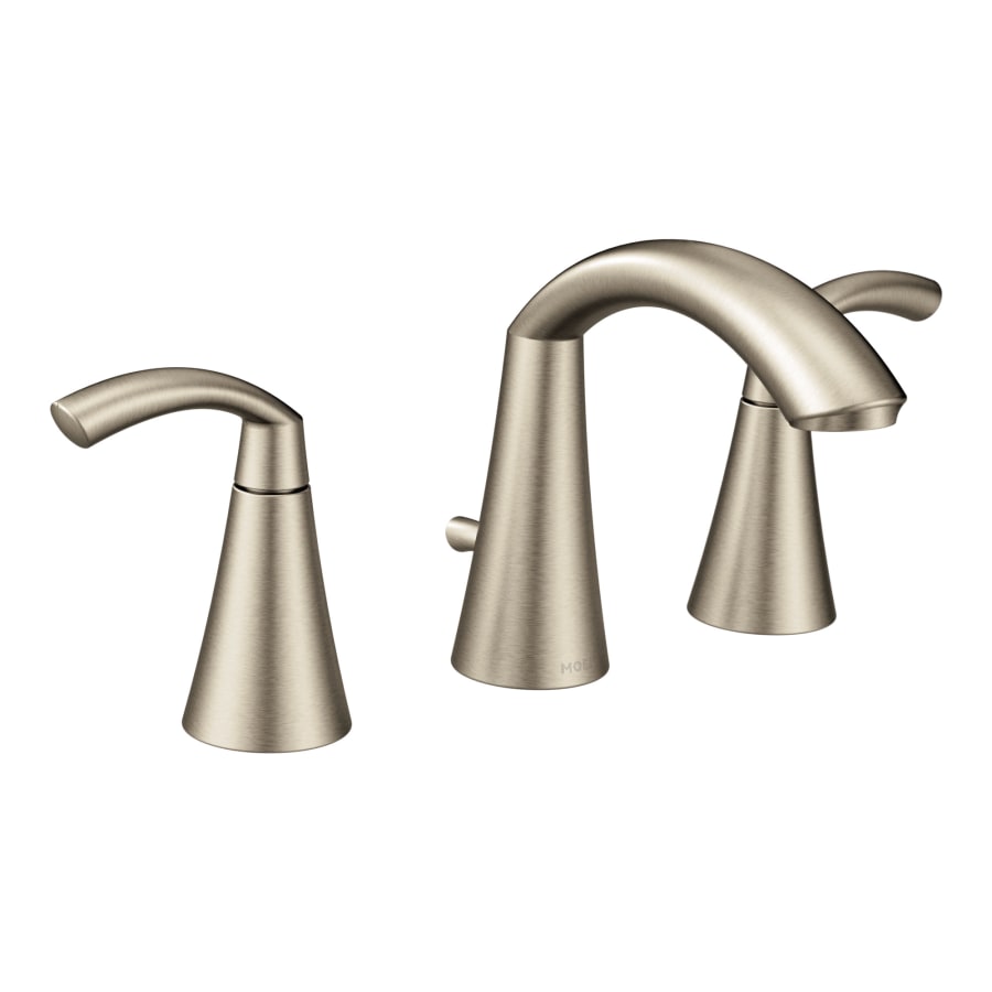 Moen TV6173BN Glyde GPM Widespread Bathroom Faucet with Rough