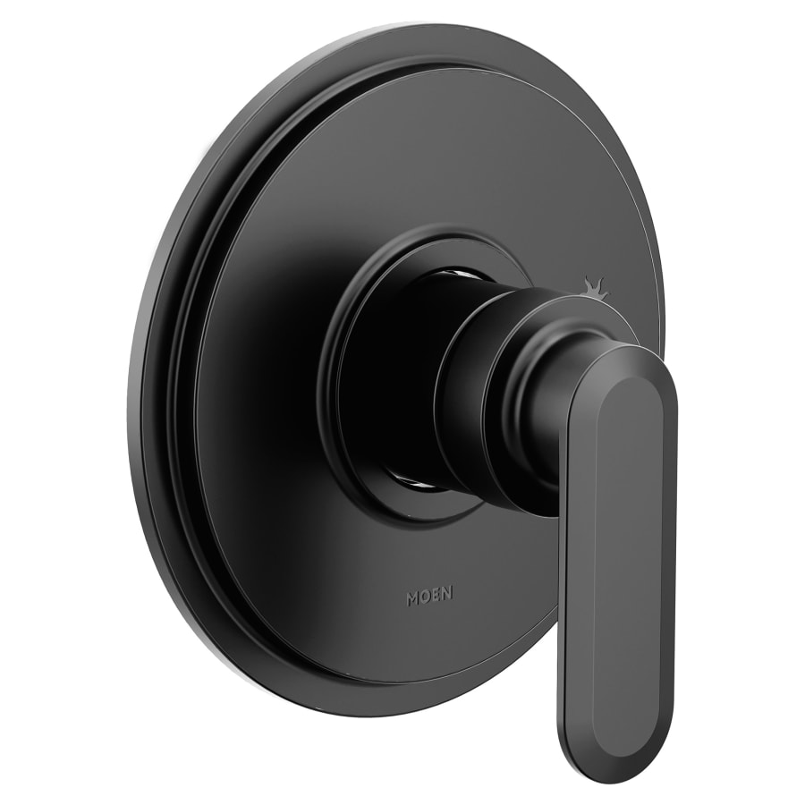 Moen UT2721BL Glyde 1-Handle Transfer Trim Kit – Matte Black, Für M-CORE Ventil, 2–3 Duschgeräte