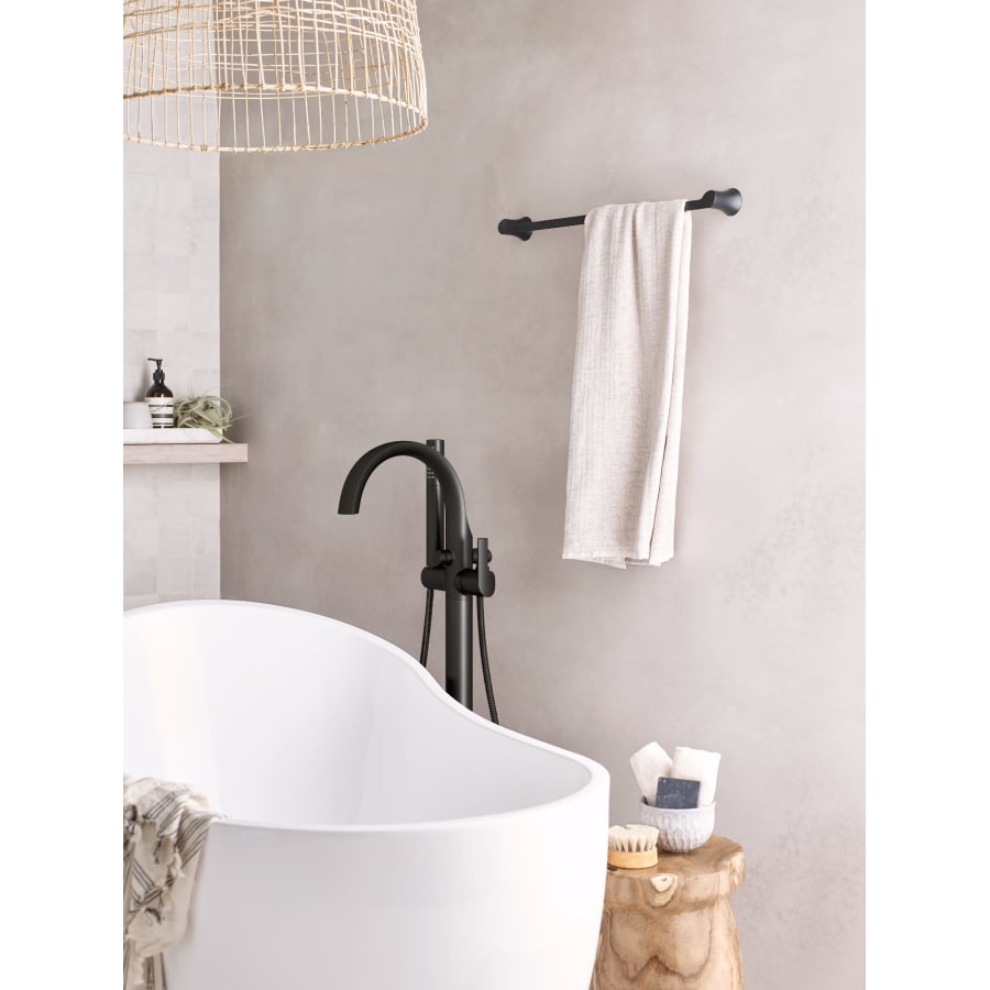 Moen YB0224BN Doux 24 Wall Mounted Towel Bar Build