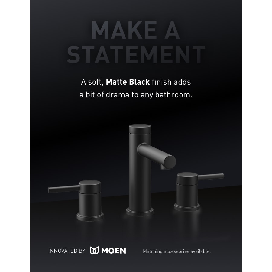 Moen-YB0403-Matte Black Statement