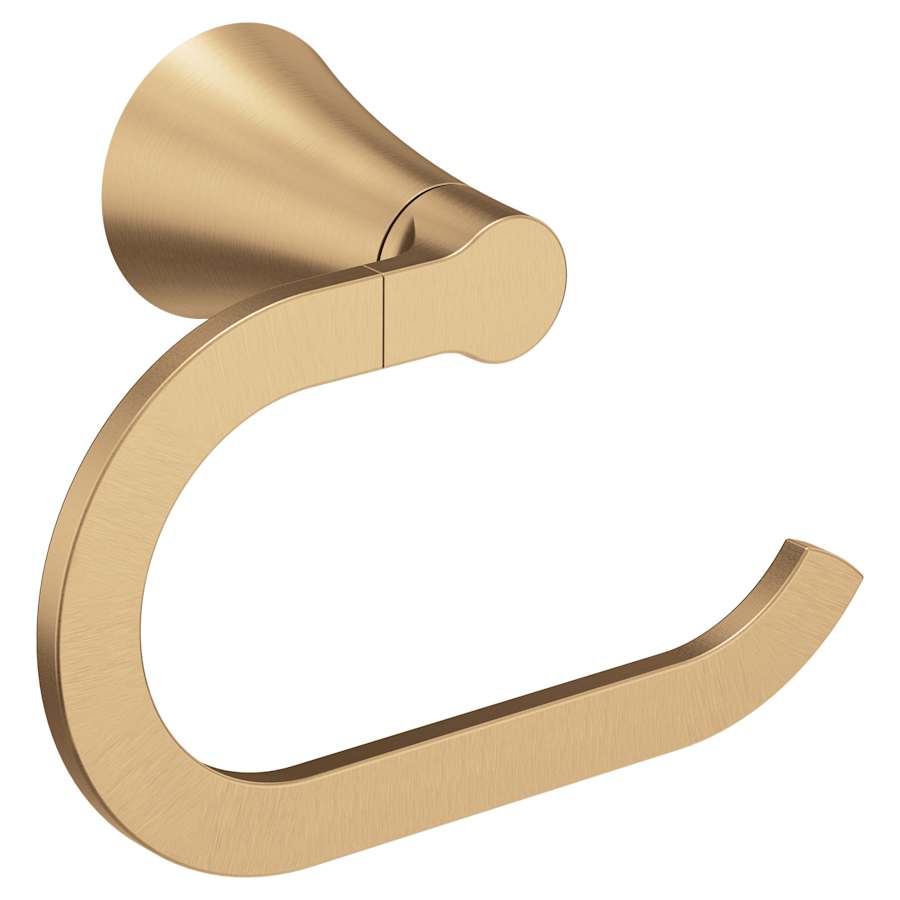 Moen Jase 6-13/16" Wall Mounted Towel Ring Bronzed Gold