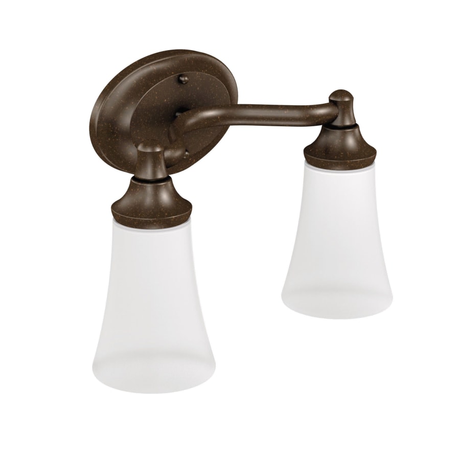 Moen YB2862BN Eva 14 Wide 2 Light Bathroom Vanity Light Build