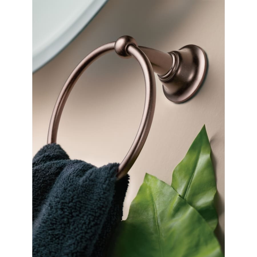 Moen DN6886BN Towel Ring from the Sage Collection Build