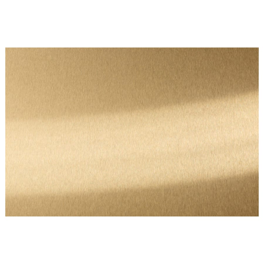 Monogram Designer 60 Inch Toe Kick for Refrigerator Brass