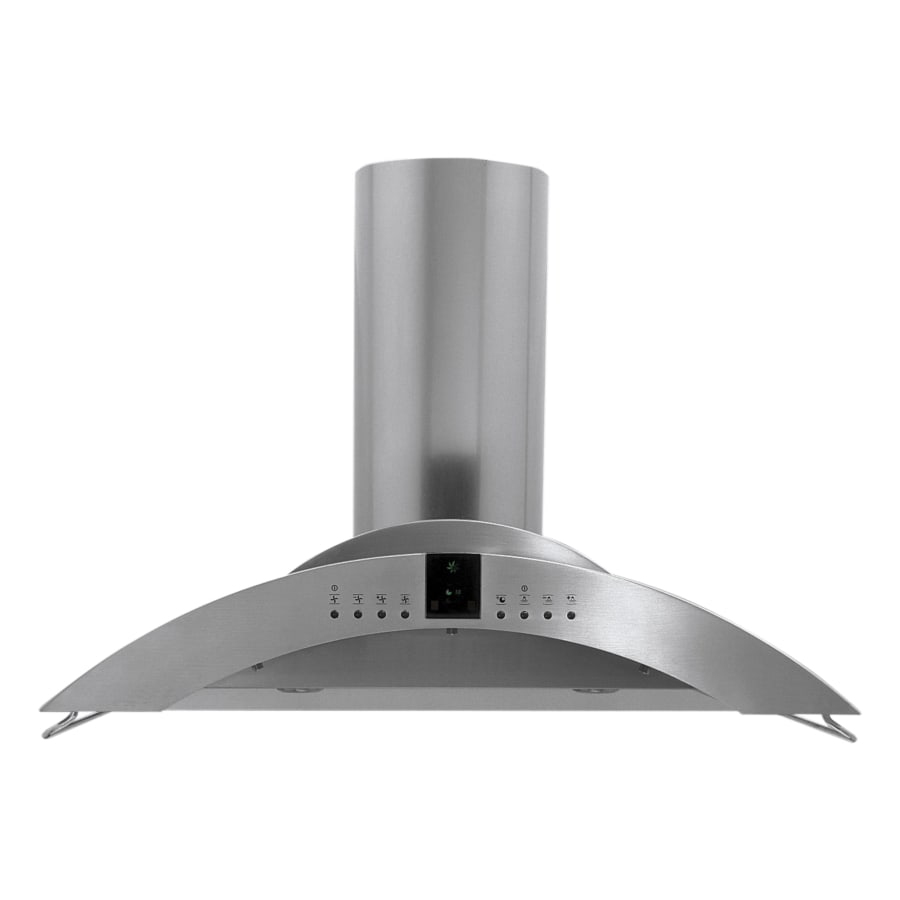 Monogram 350 CFM 36 Inch Wide Wall Mounted Range Hood Stainless Steel