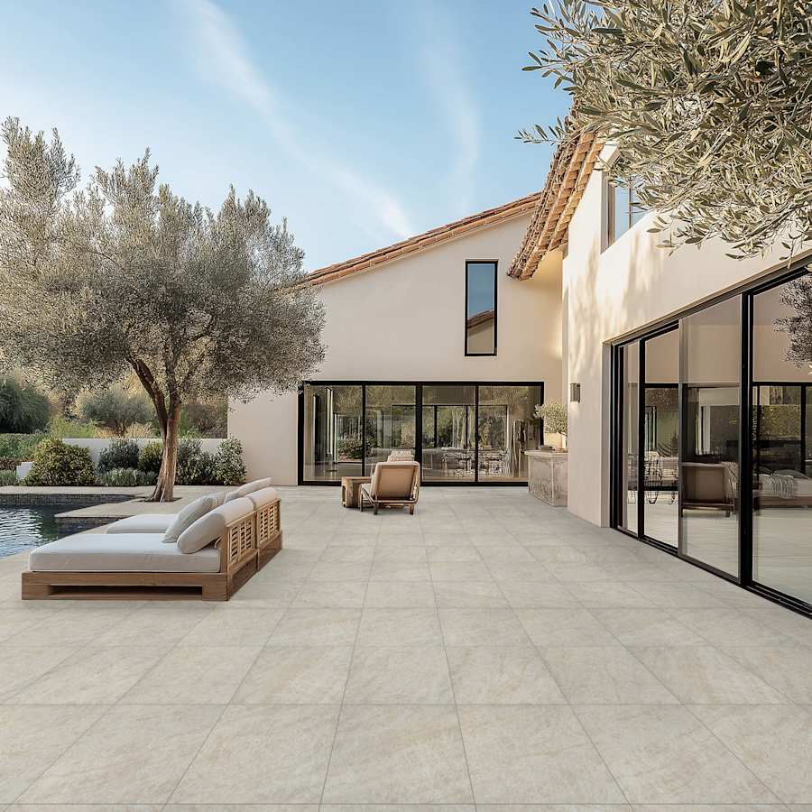 MSI Full Range Bluestone 24 in. x 24 in. Porcelain Paver Floor Tile (8 Sq. Ft./Case)