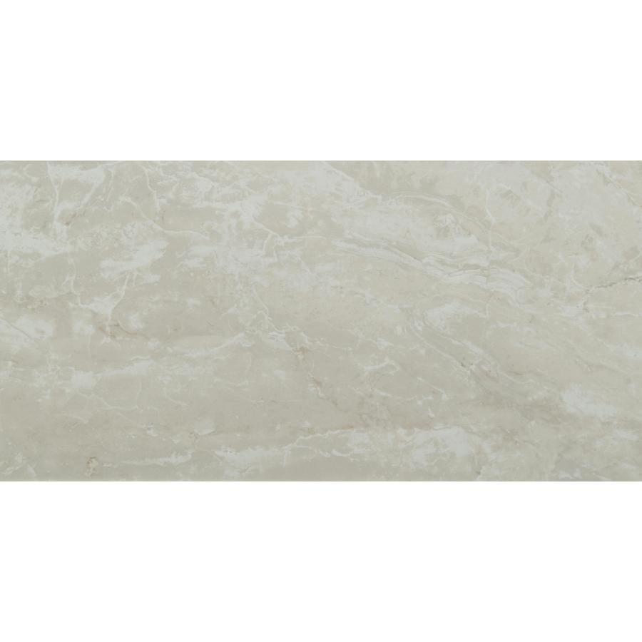 MSI 12" x 24" Solid Floor and Wall Tile - Polished Visual - Sold by Pallet (512 SF/Pallet) Onyx Ivory