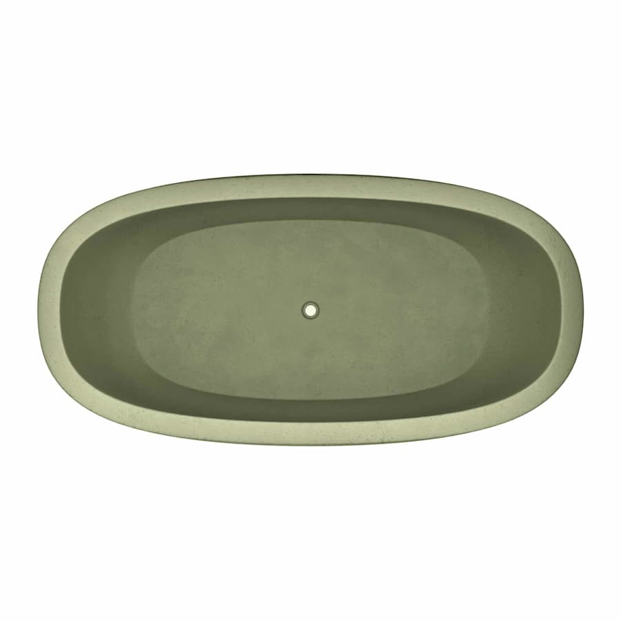 その他 1/6 native bath tub Avalon 72-Inch Concrete Soaking Tub | Native Trails