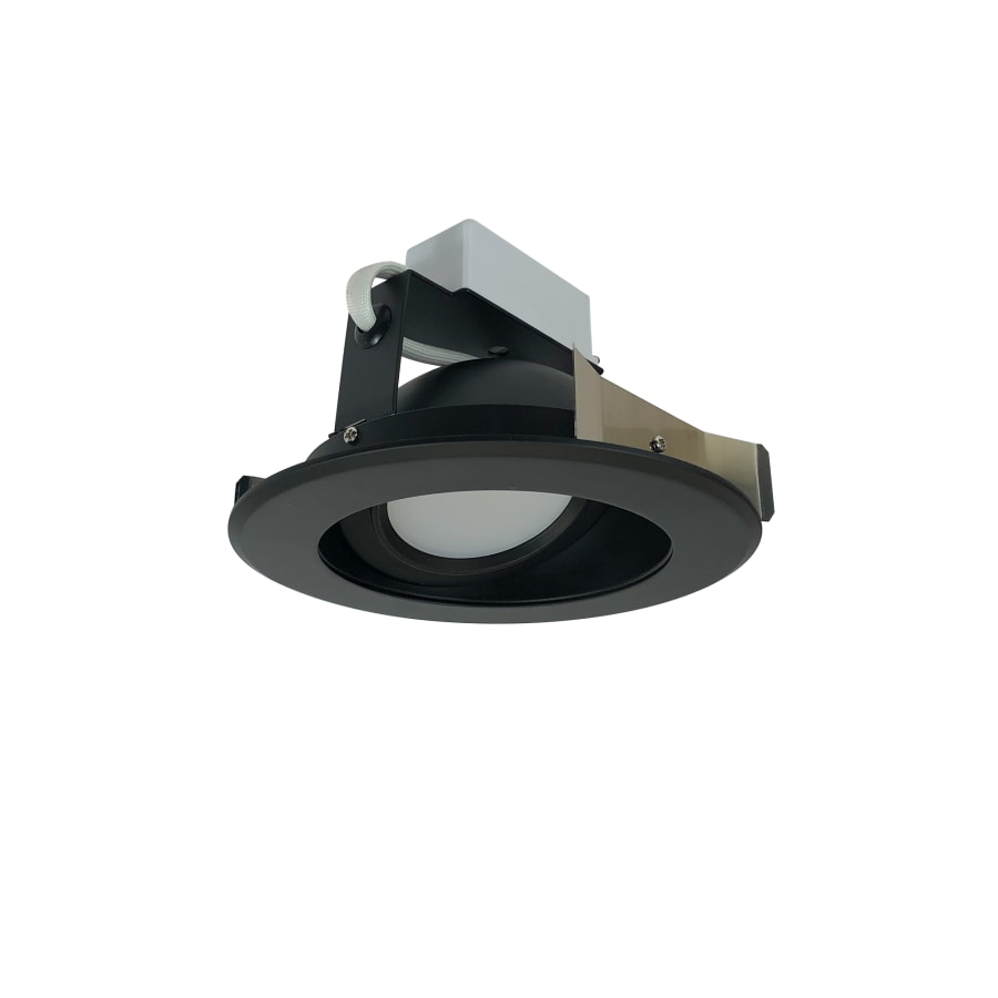 Nora Lighting Cobalt Adjustable 5" LED Adjustable Recessed Trim - 4000K - 1000 Lumens Black / Black
