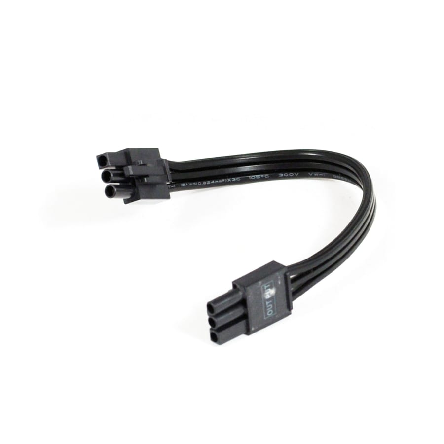 Nora Lighting 72" Jumper Cable for LEDUR & LEDUR-TW Black