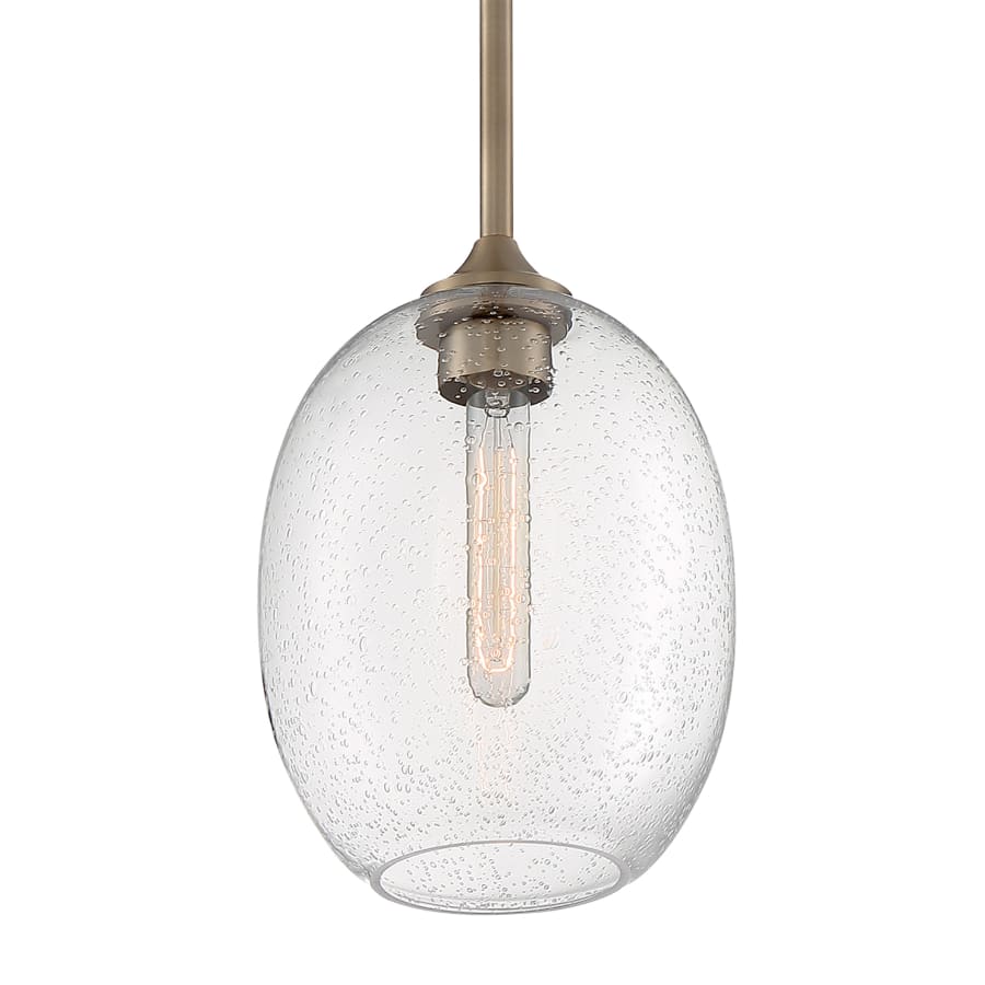 Nuvo Lighting Aria 8" Wide Pendant Burnished Brass