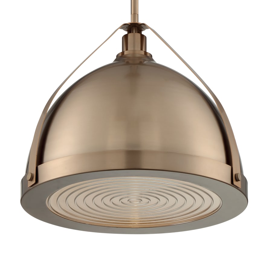 Nuvo Lighting Barbett 18" Wide Pendant Burnished Brass