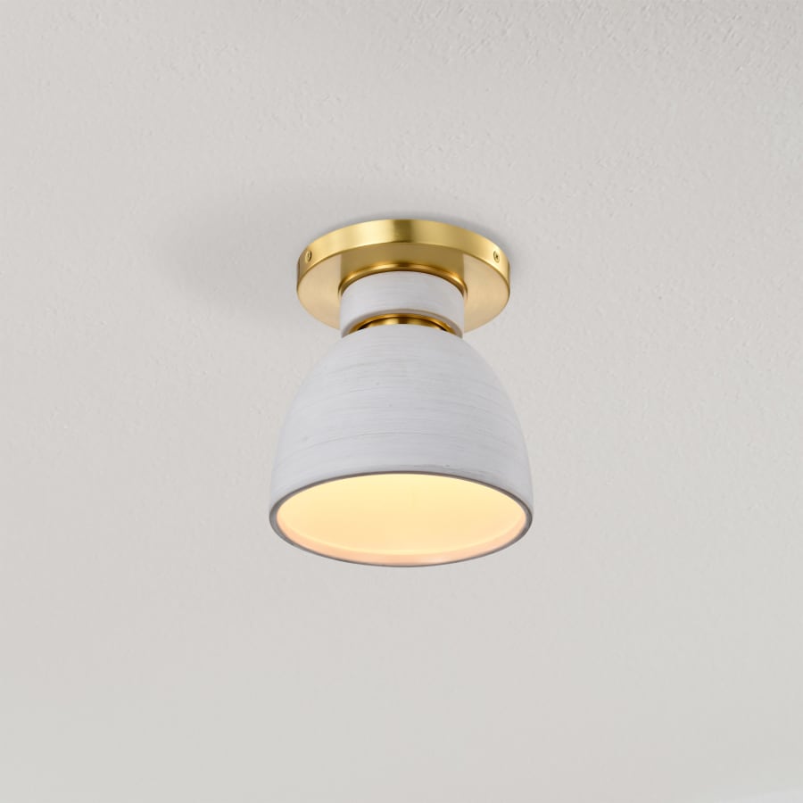 Nuvo Lighting Collins 8" Wide Semi-flush Ceiling Fixture - Thumbnail 2