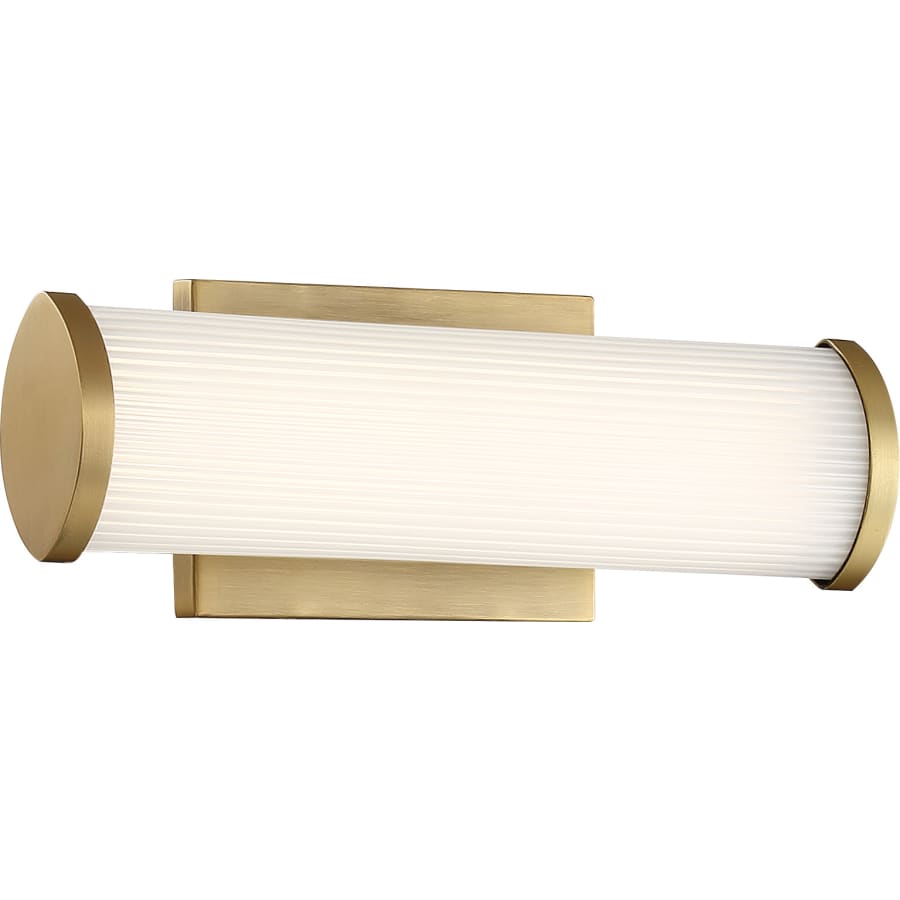 Nuvo Lighting Lena 13" Wide LED Bathroom Vanity Light Brushed Brass