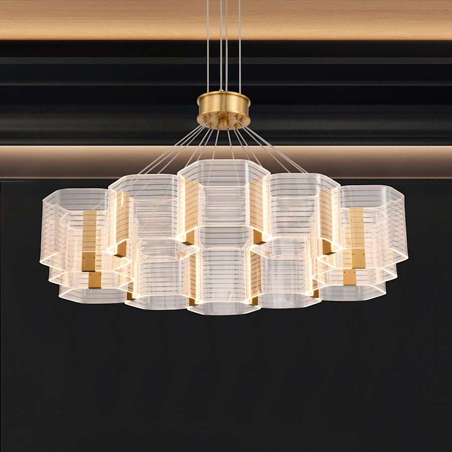 Nuvo Lighting Kenzo Chandelier - Thumbnail 5