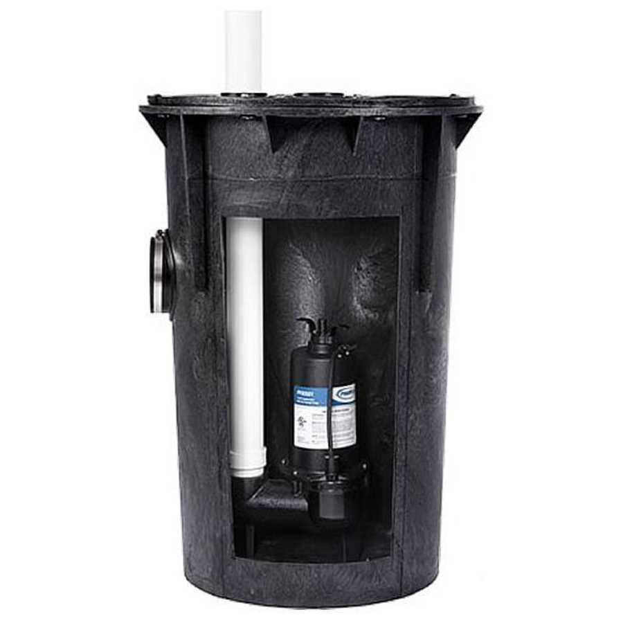 PROFLO PF93015 1/2 HP Cast Iron Sewage Pump System (2