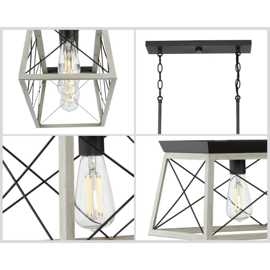 Progress lighting briarwood 5 light linear chandelier p400048 on sale